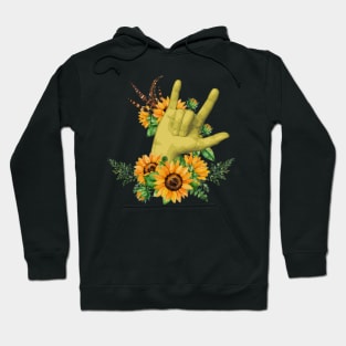 I Love Sunflower Forever Costume Gift Hoodie